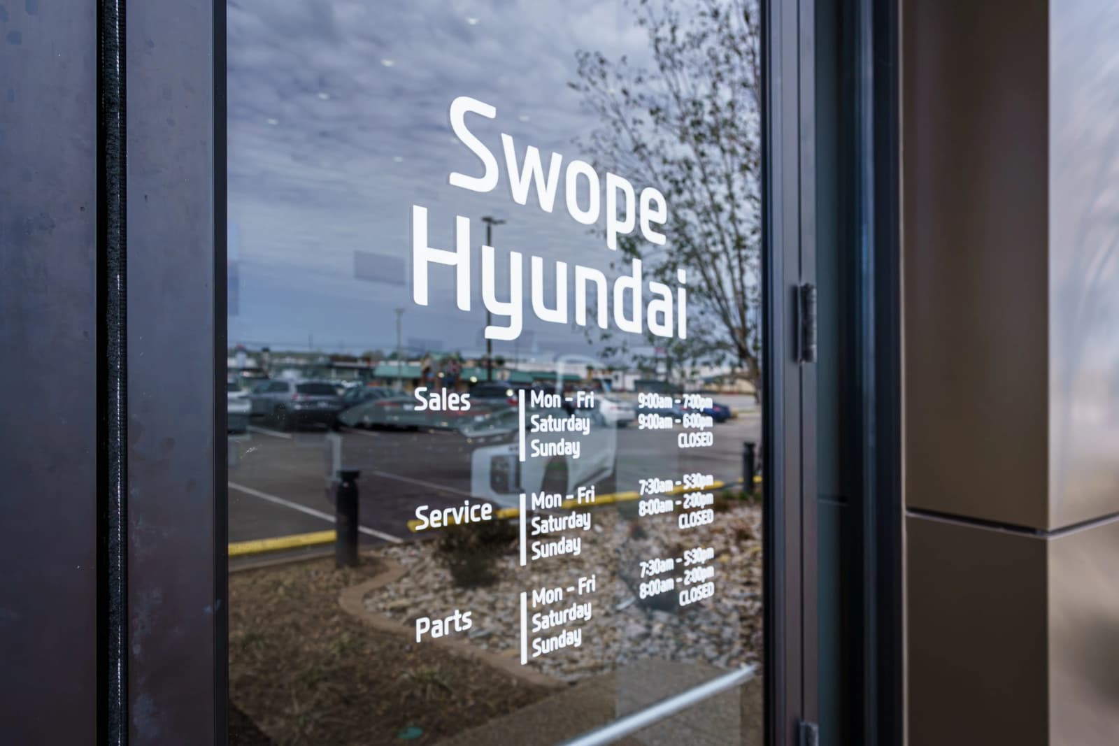 Swope Hyundai parts department